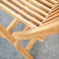 Mada Teak Folding Chair