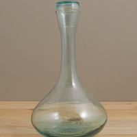 Recycled Glass Decanter with Lid