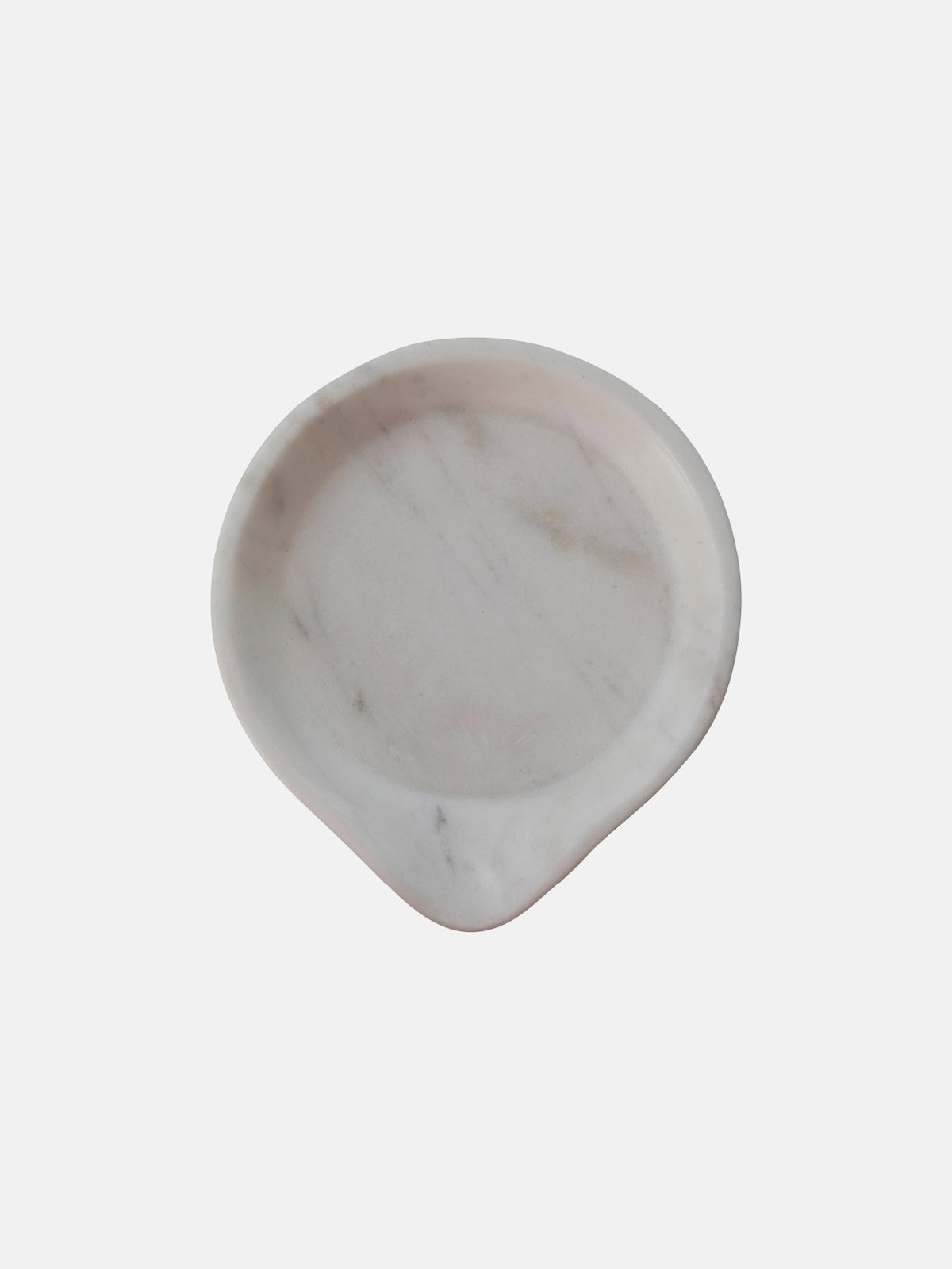 White Marble Spoon Rest