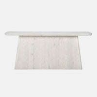 Orlando White Wash Console