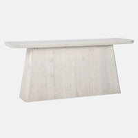 Orlando White Wash Console