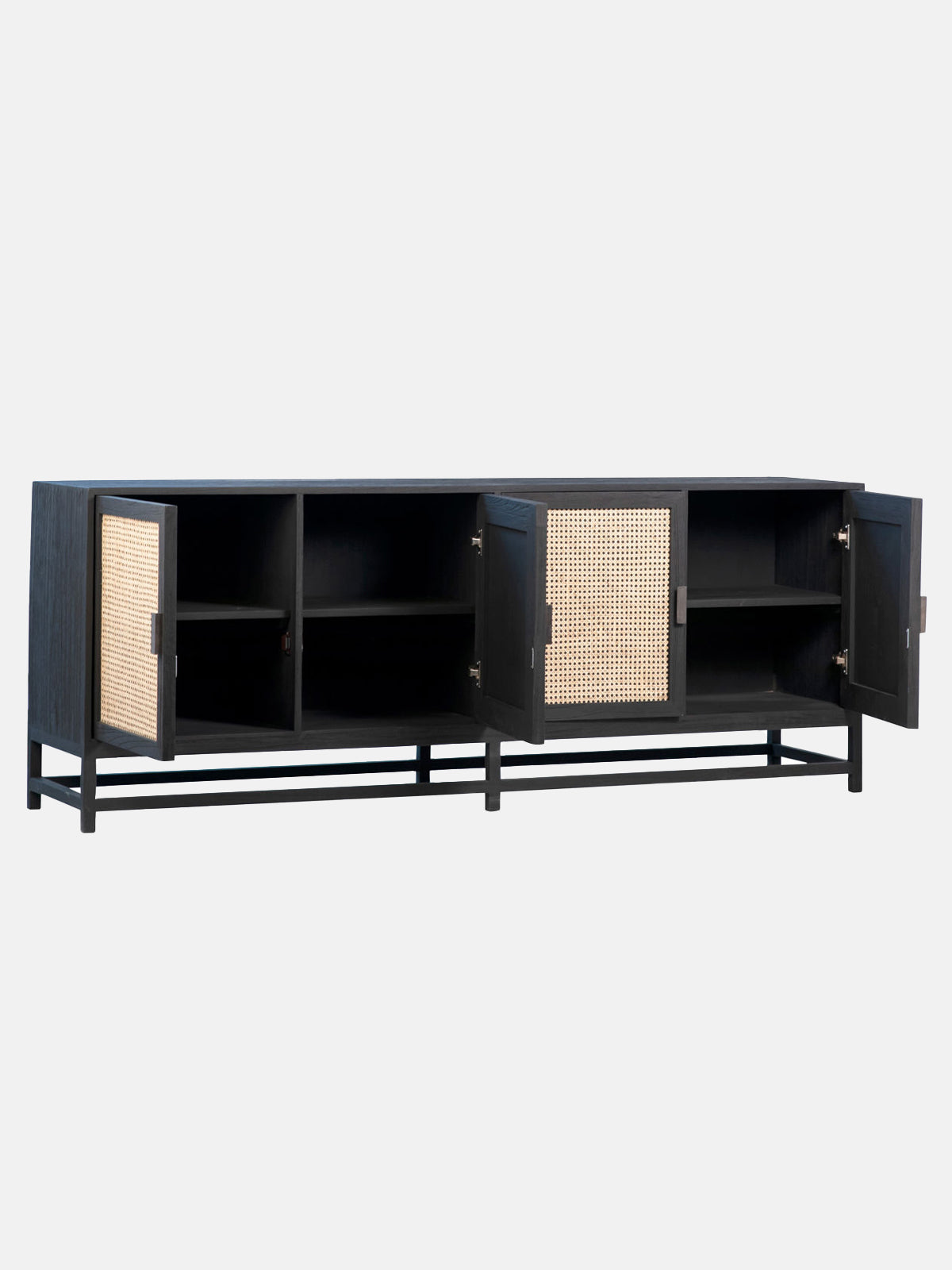 Black Royette Sideboard