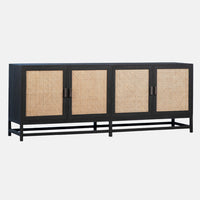 Black Royette Sideboard