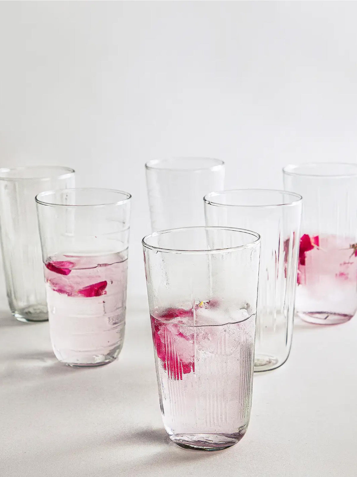 Tall Glasses Set of 6