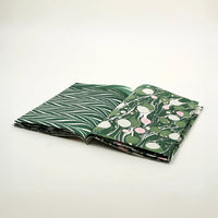 Green Hand Marbled Gift Wrapping Paper Booklet