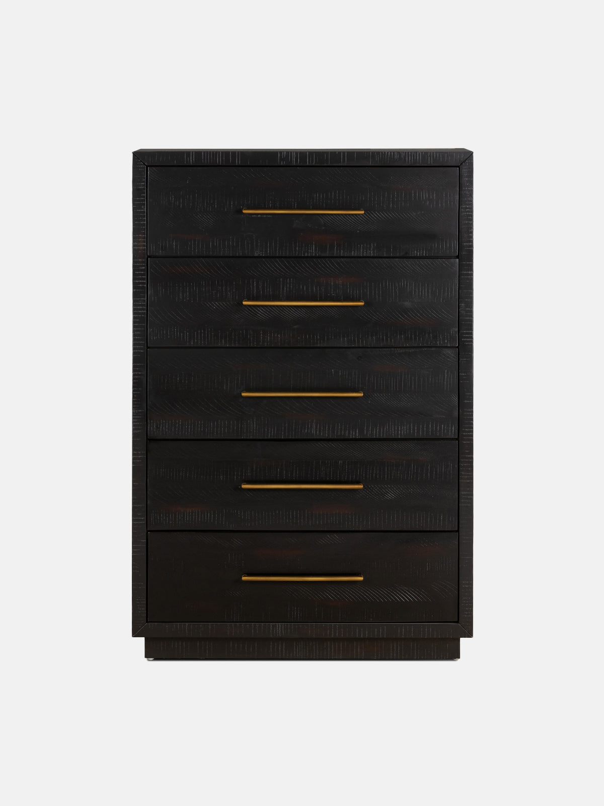 Suki Black Tall Boy Dresser