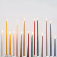 12" Dipped Taper Candles