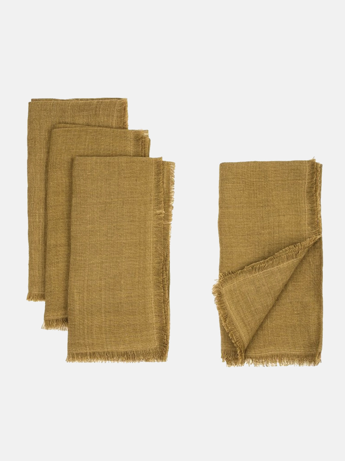 Cumin Linen Napkin, Set of 4