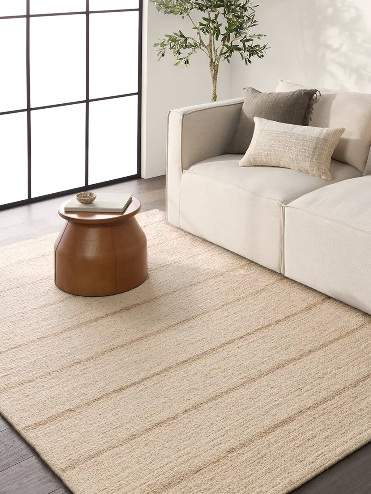 Bavell Humus Stripe Rug