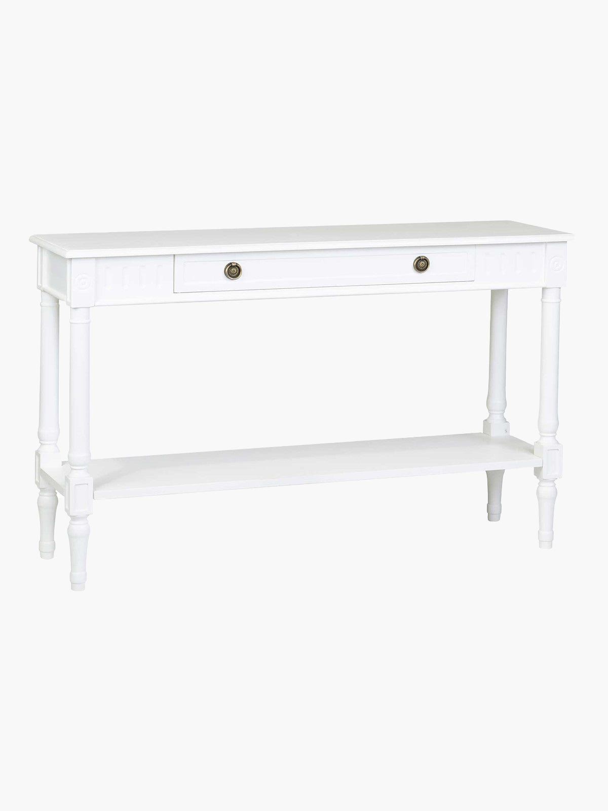 Kingsley White Console Table