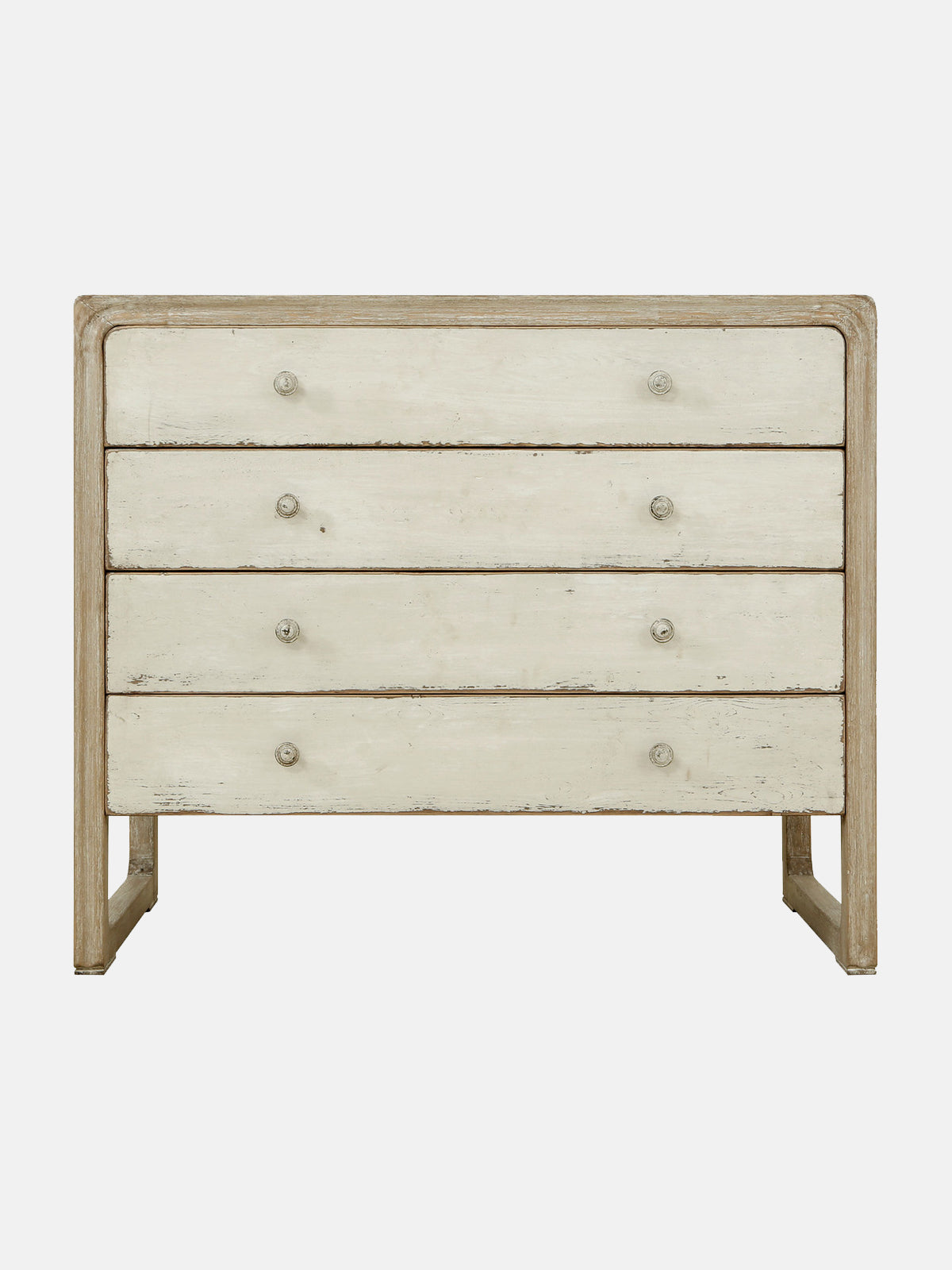 Peking Off White Side Table