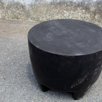 Black Drum Round Coffee Table