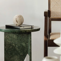 Grace Green Marble Accent Table