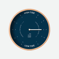 Navy Blue Tide Clock