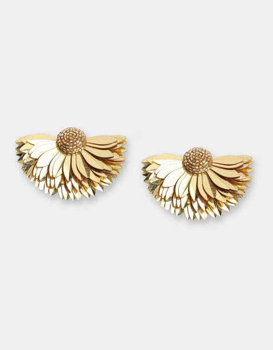 Marigold Earrings in Gold