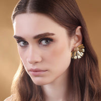 Marigold Earrings in Gold