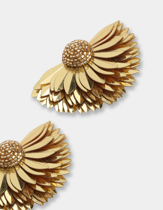 Marigold Earrings in Gold