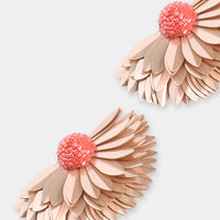 Marigold Earrings in Beige