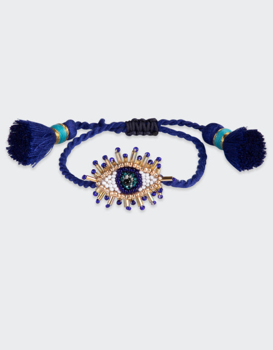 Mini Eye Bracelet in Blue