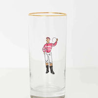 Jockey Drinking Glasses, Set of 4