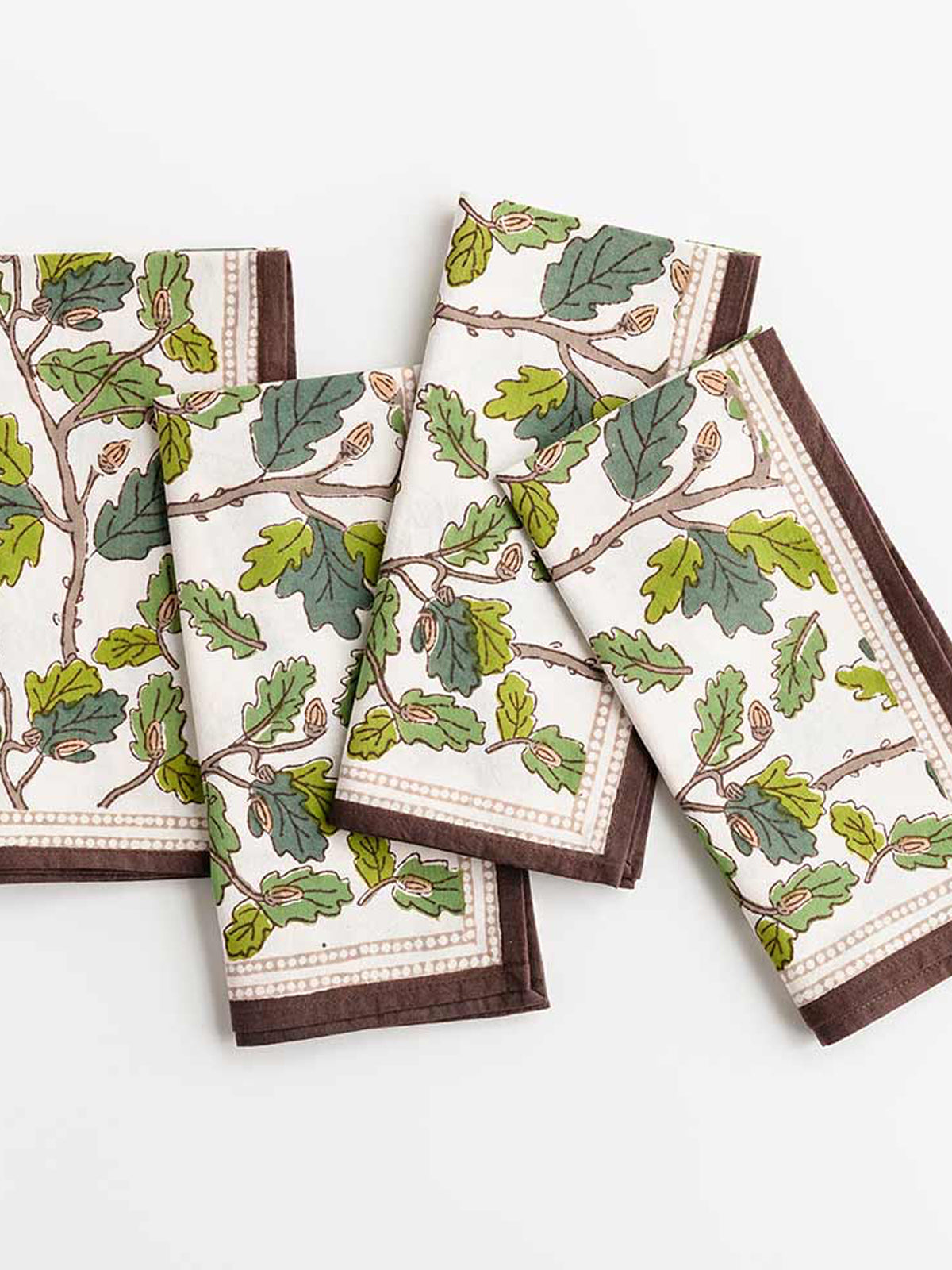 Maple & Acorn Napkin, Set of 4