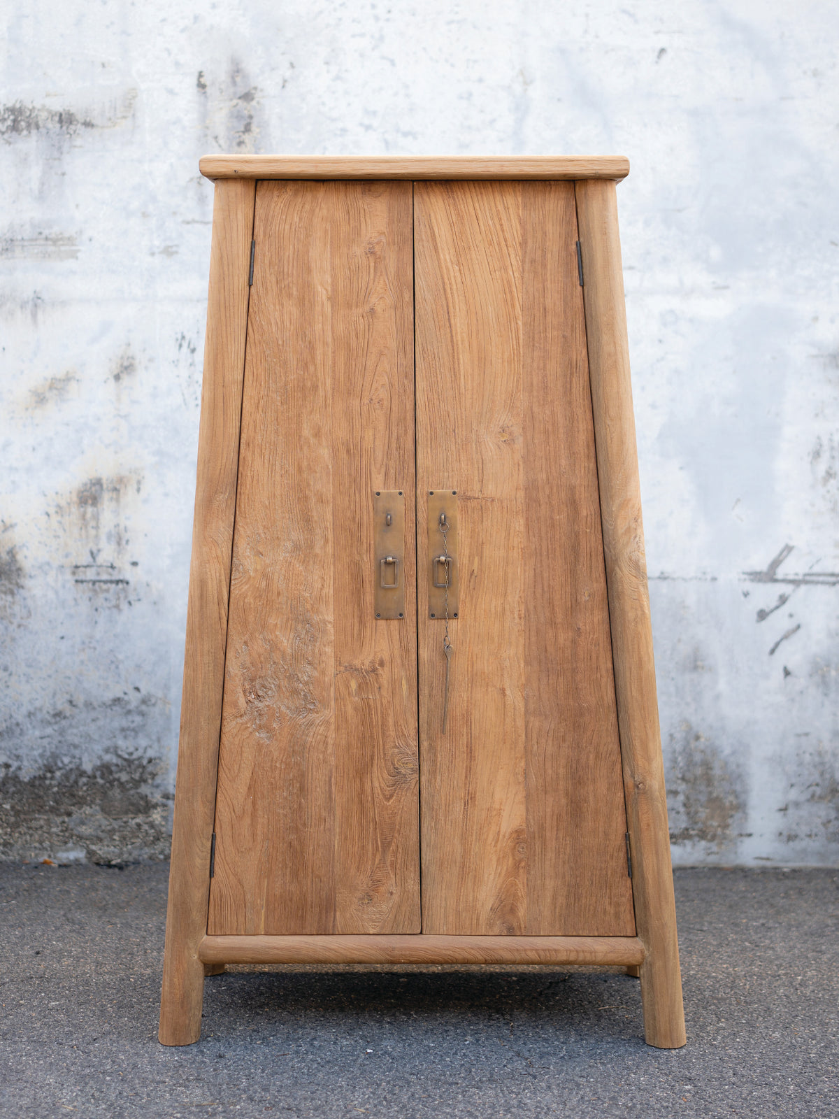 Alfa Unfinished Teak 2Dr Cabinet