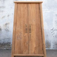 Alfa Unfinished Teak 2Dr Cabinet