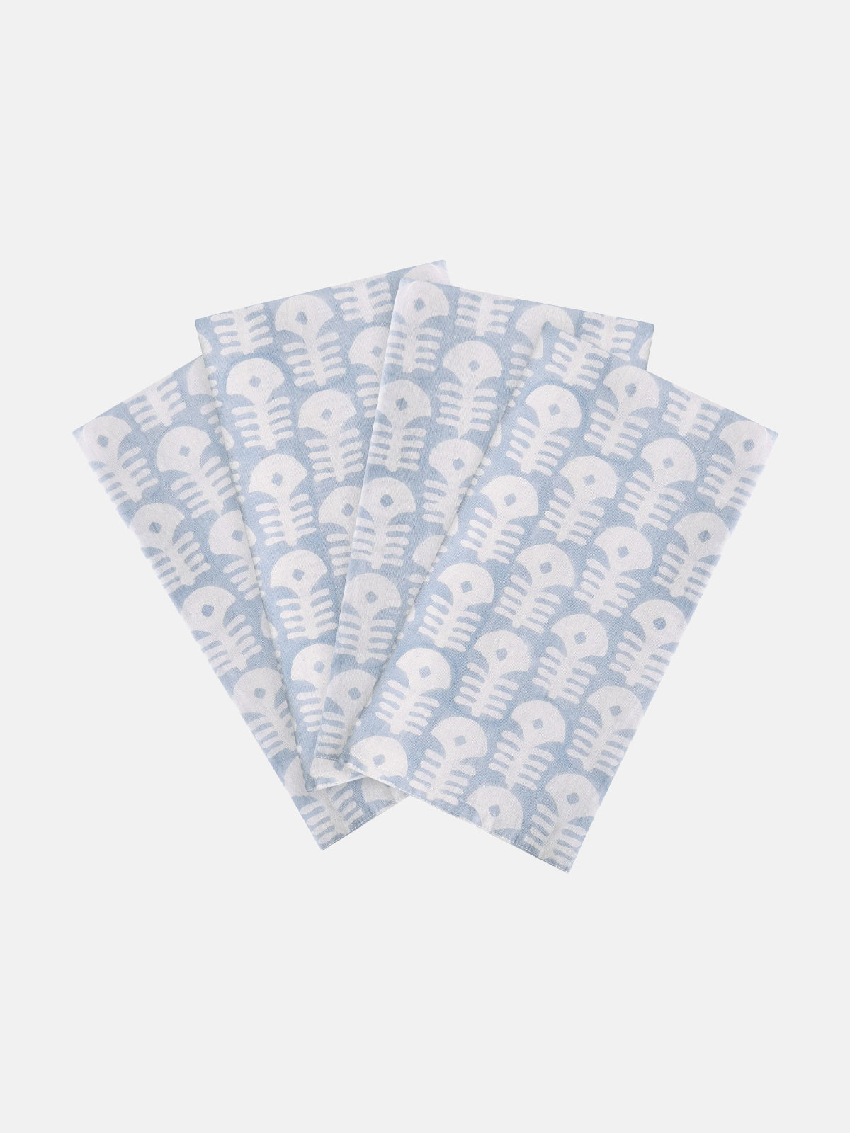 Raj Azure Napkin, Set of 4