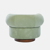 Ollie Leather Swivel Chair