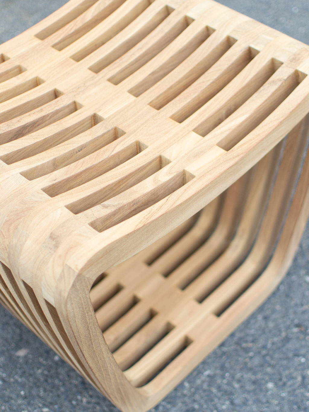 Al Dente Stool, Natural