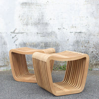 Al Dente Stool, Natural