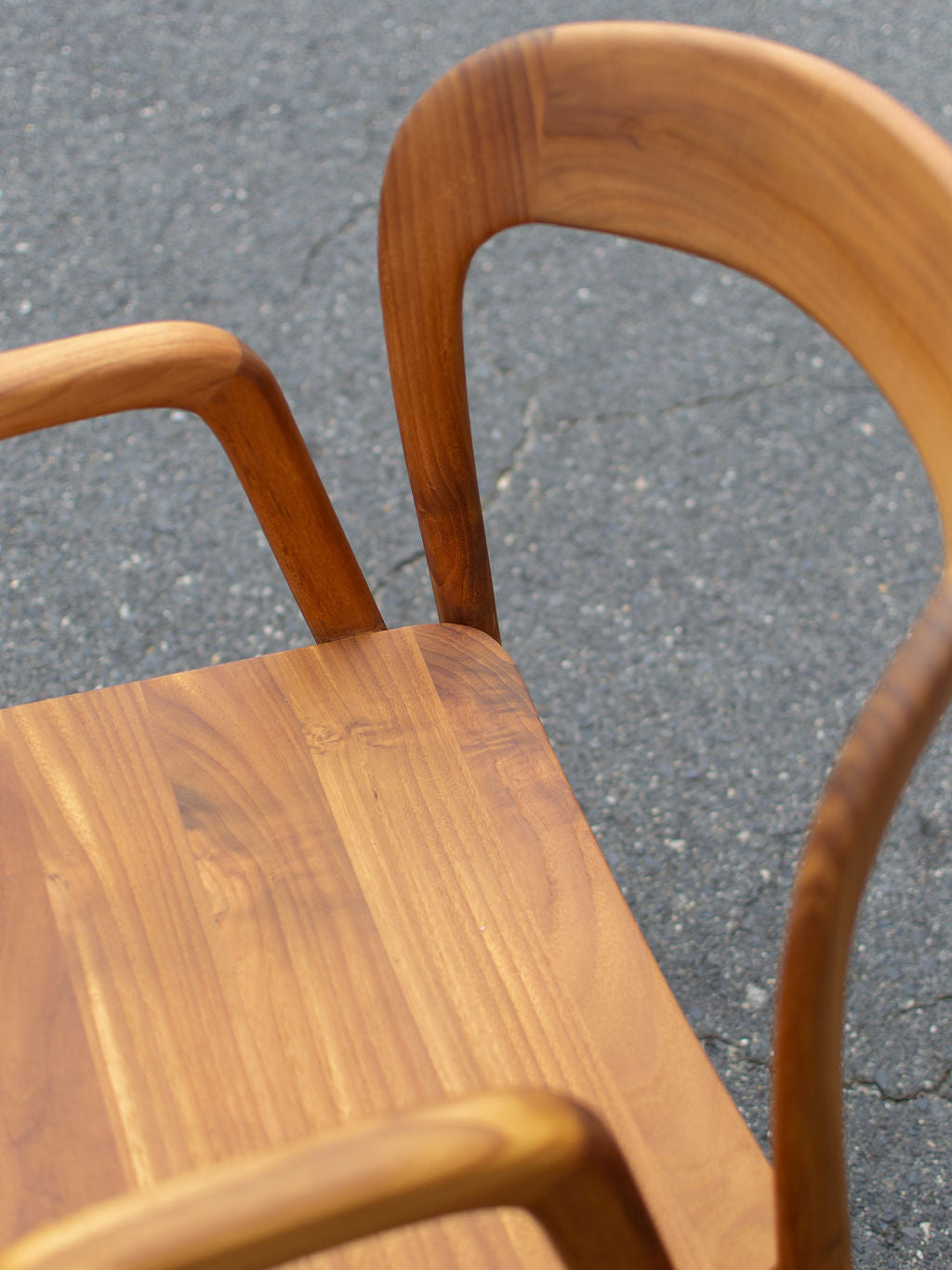 Trombone Chair, Teak