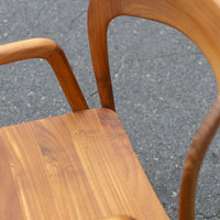 Trombone Chair, Teak