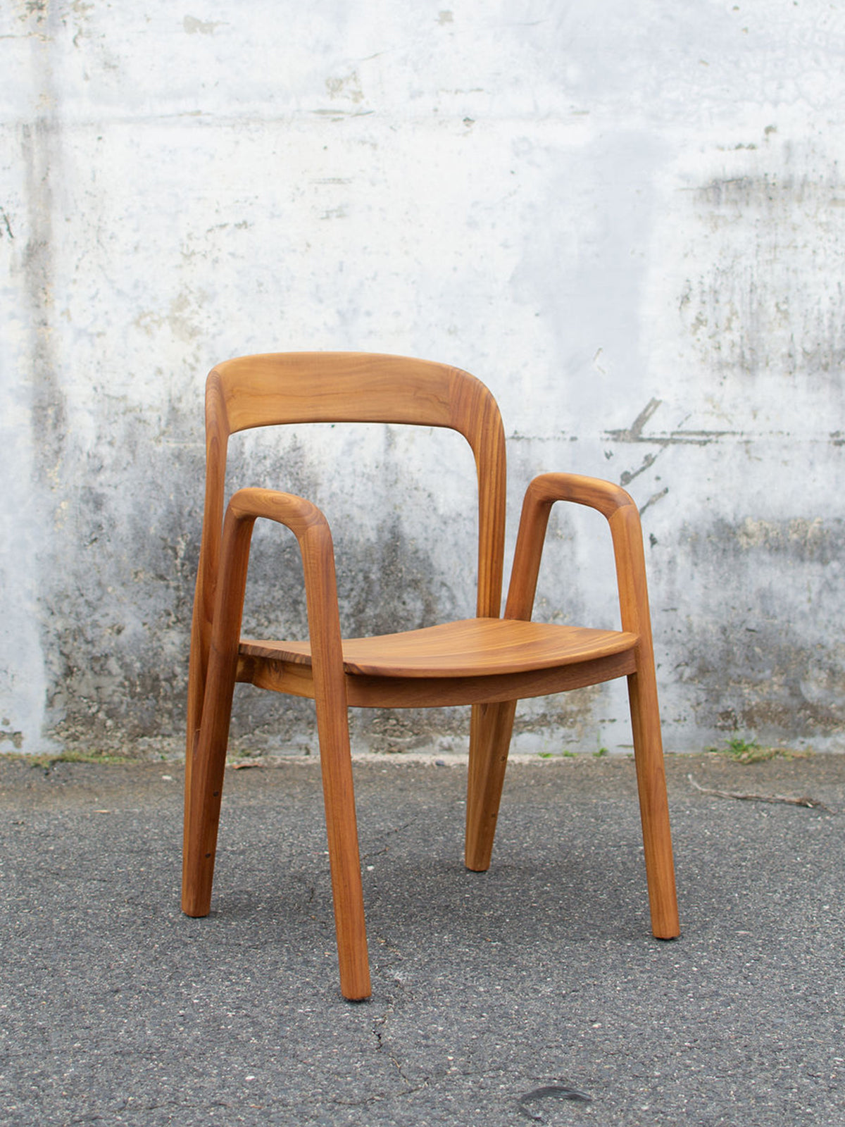 Trombone Chair, Teak