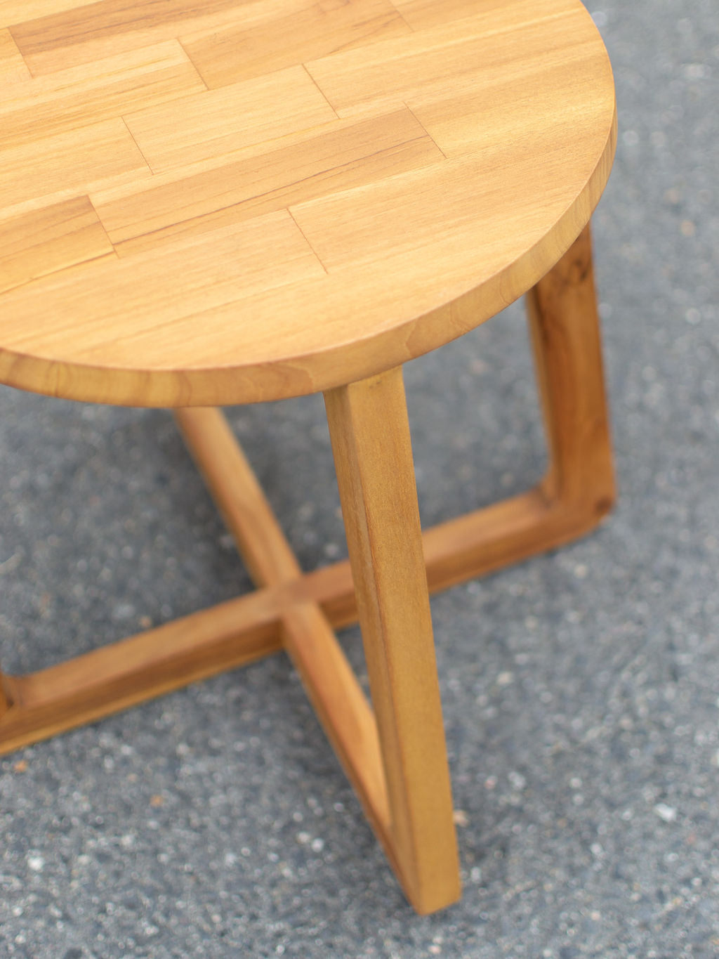 Uno Stool, Teak