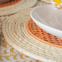 Willow Round Placemat, Set of 2