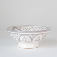 Light Grey Moroccan Bowl, Set of 4