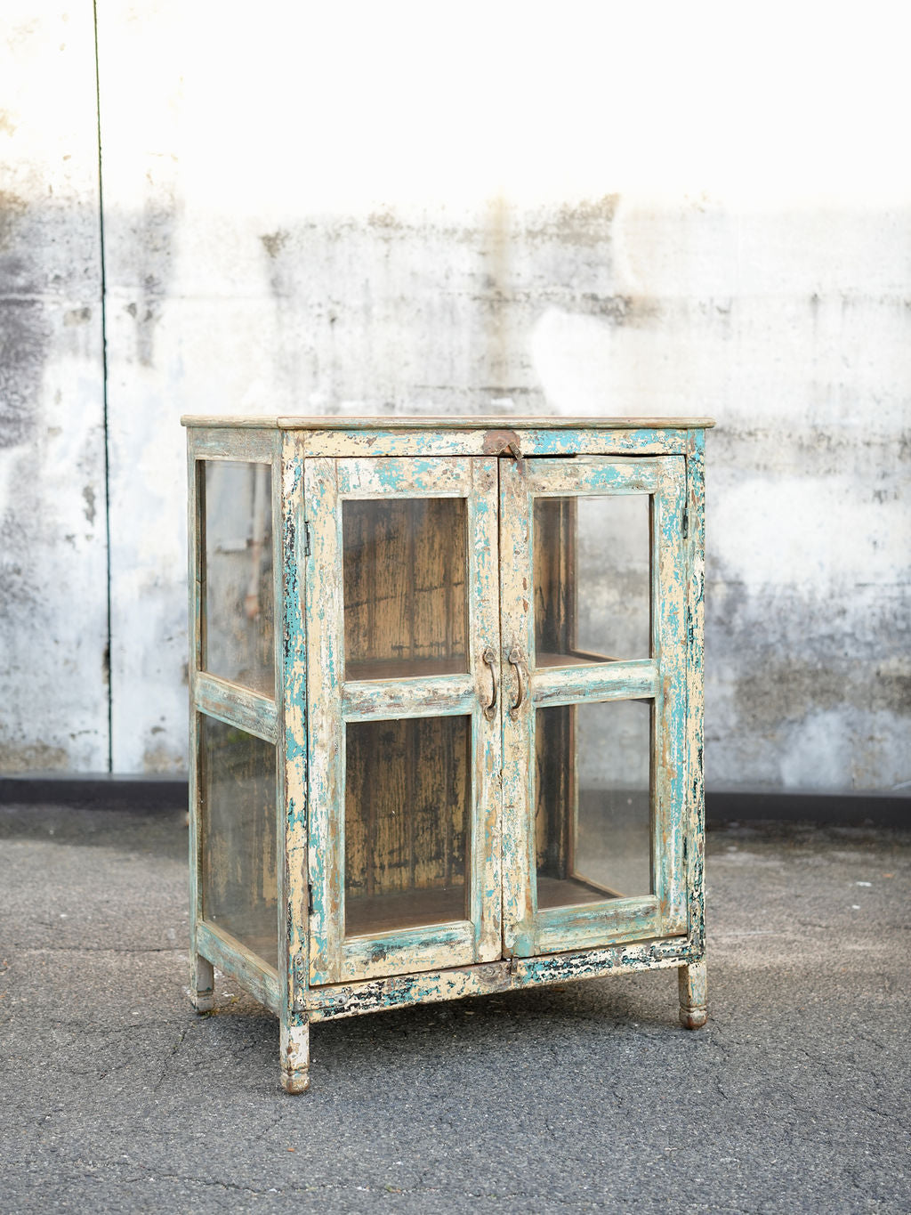 Large Vintage Painted Cabinet