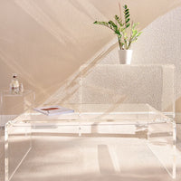 Veobreen Acrylic Coffee Table