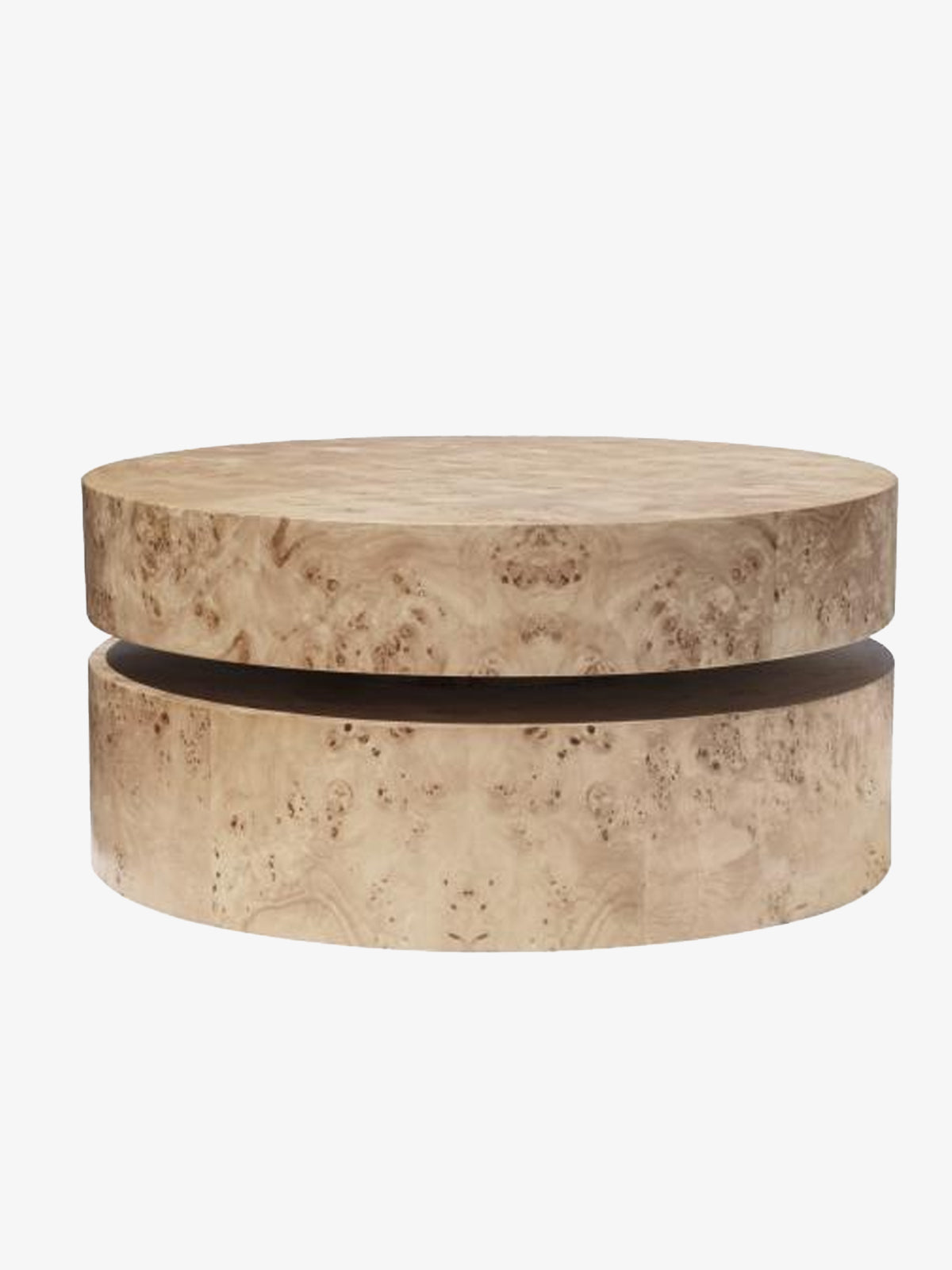 Avenir Burl Cocktail Table