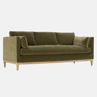 Leo Green Quick Ship Sofa