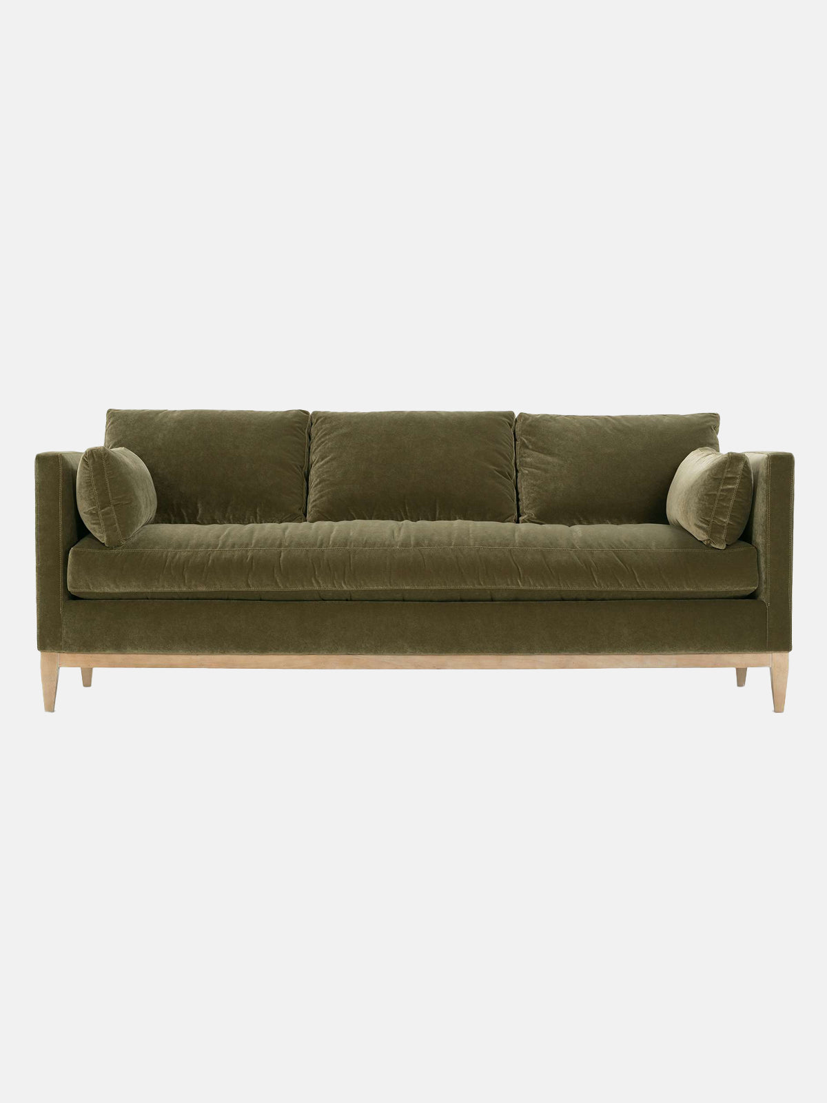 Leo Green Quick Ship Sofa