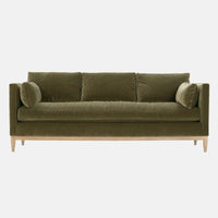 Leo Green Quick Ship Sofa