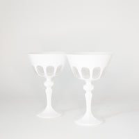 Rialto Glass Coupe, Set of 2