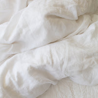 Washed Linen Duvet Cover